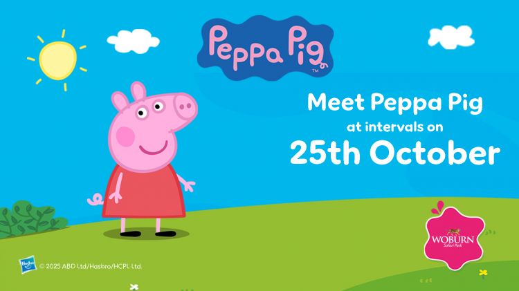 Come and meet Peppa Pig at Woburn Safari Park 