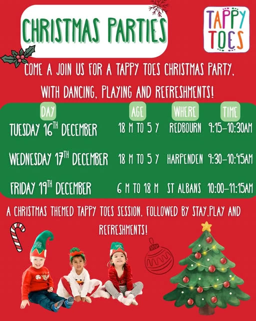 Tappy Toes Christmas Party
