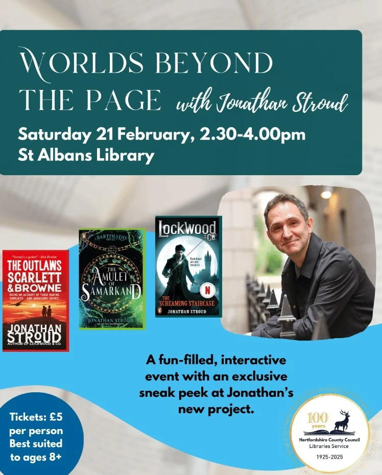 Worlds Beyond the Page with Jonathan Stroud