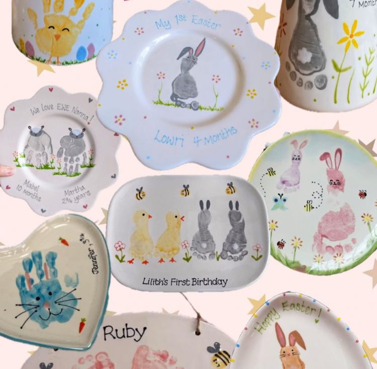 Pottery painting with Glaze Time