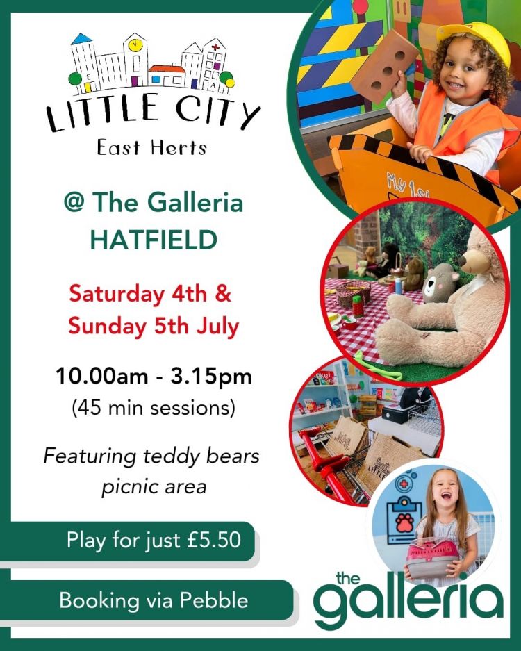 LITTLE CITY UK TEDDY BEARS PICNIC EVENT COMING TO THE GALLERIA THIS JULY!