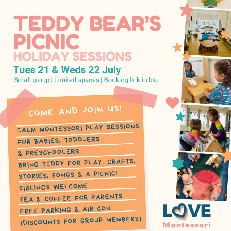 Montessori Teddy Bear's Picnic (0-12m)