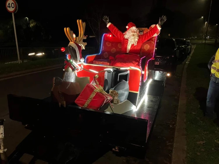 Santa ride 