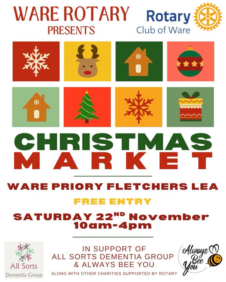 Ware Rotary Christmas Charity Market