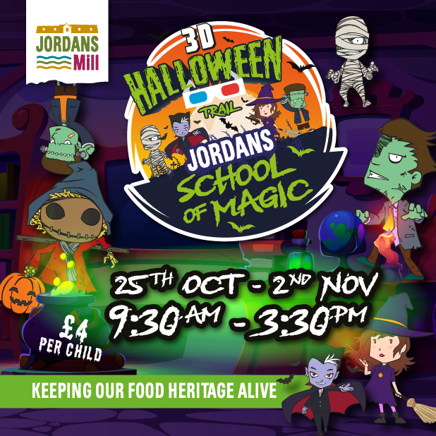 Jordans School of Magic Trail - 3D Halloween Trail