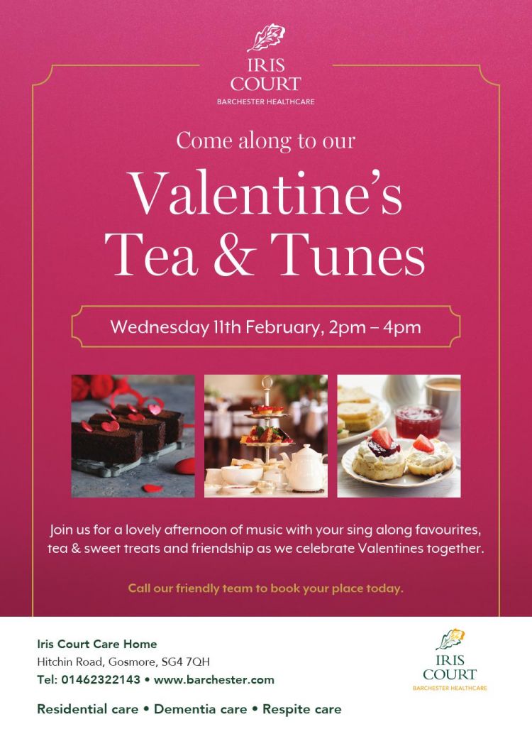 Valentines Tea & Tune's