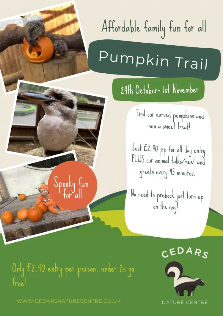 Pumpkin Trail at Cedars Nature Centre